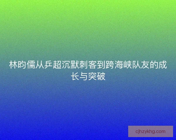 林昀儒从乒超沉默刺客到跨海峡队友的成长与突破